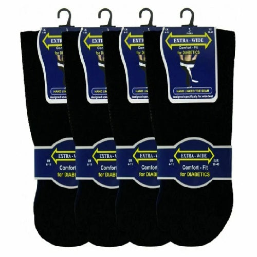 Men's Extra Wide Diabetic Socks