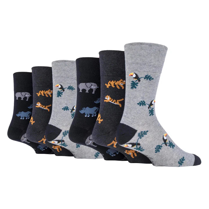 DIABETIC Men's Born Free Gentle Grip Socks by Sock Shop