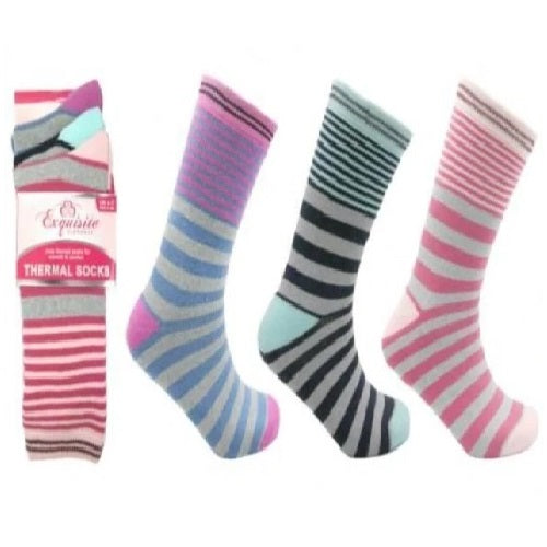 Women's Thermal Socks Exquisite - Stripe