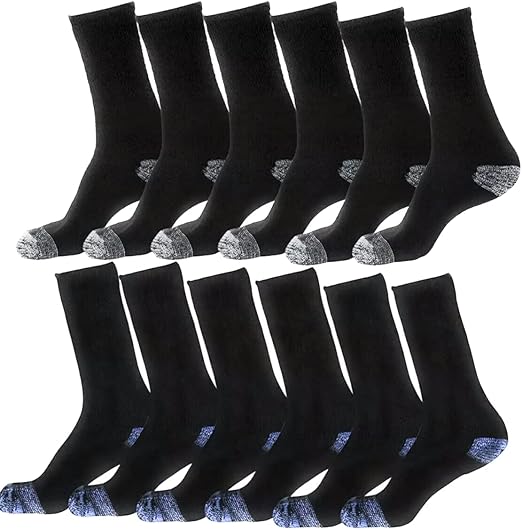 Premium Wear Work Socks - 3 Pair Pack 12 Pairs