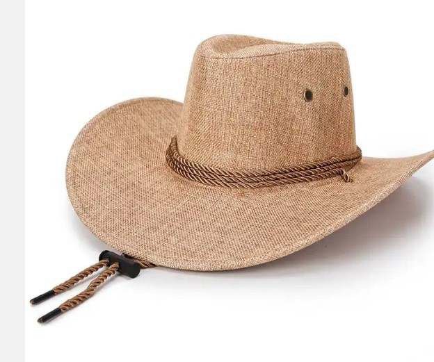 Summer Straw Cowboy Hat