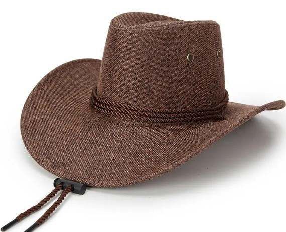 Summer Straw Cowboy Hat