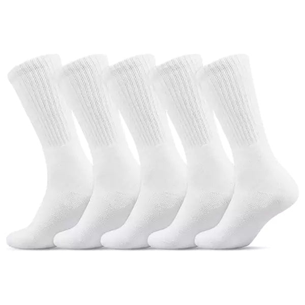 Men's Sport Socks 5 Star White - 5 Pair