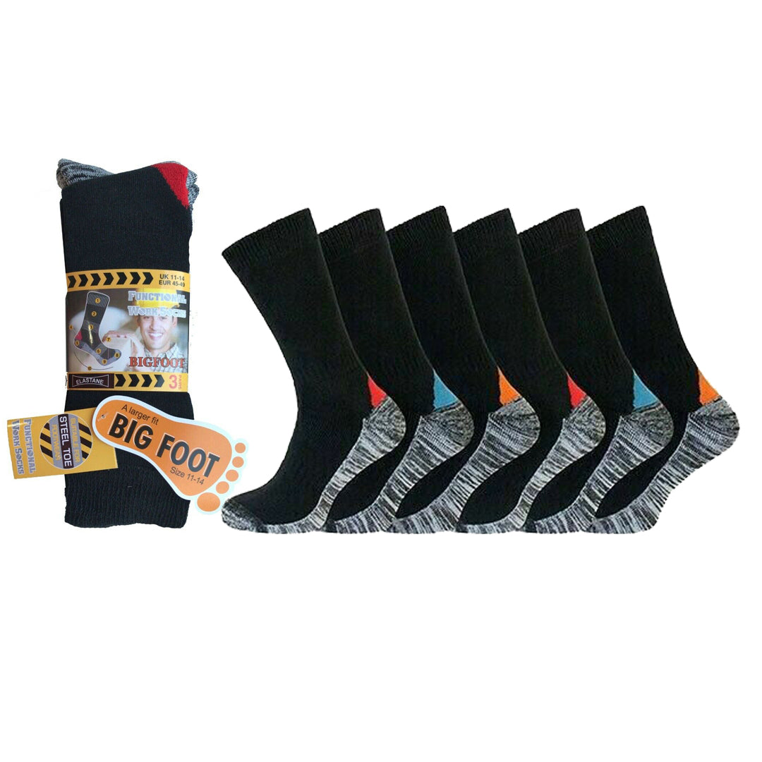 Men's Functional Work Socks Big Foot 11-14