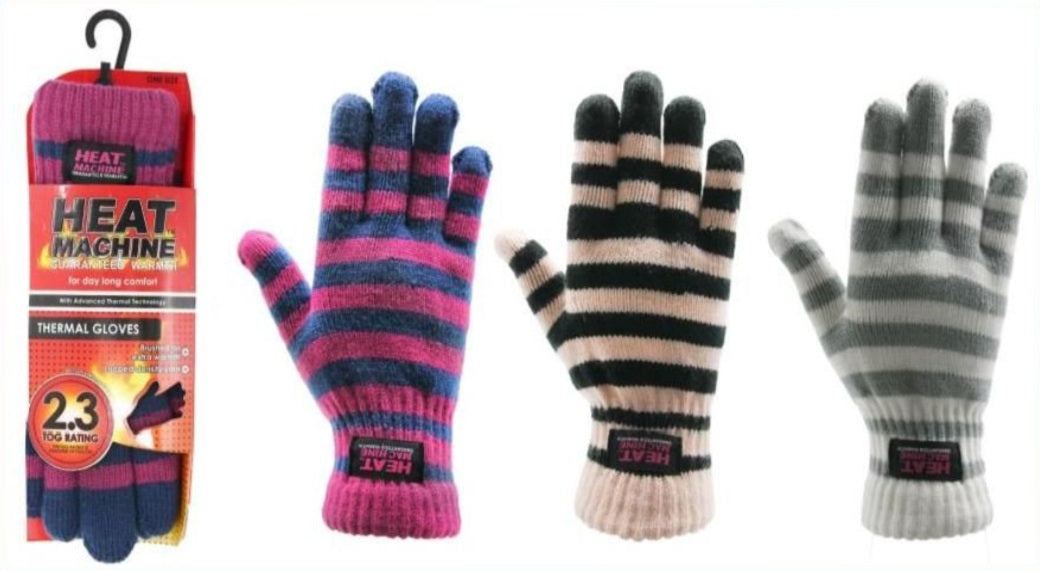 Women’s Heat Machine Knitted 2.3 Tog Thermal Gloves