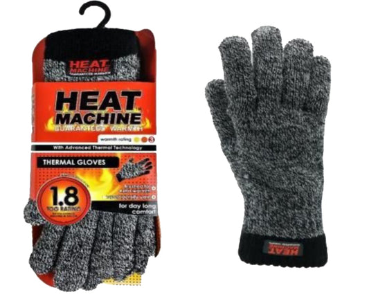 Men’s Heat Machine Knitted 1.8 Tog Thermal Gloves