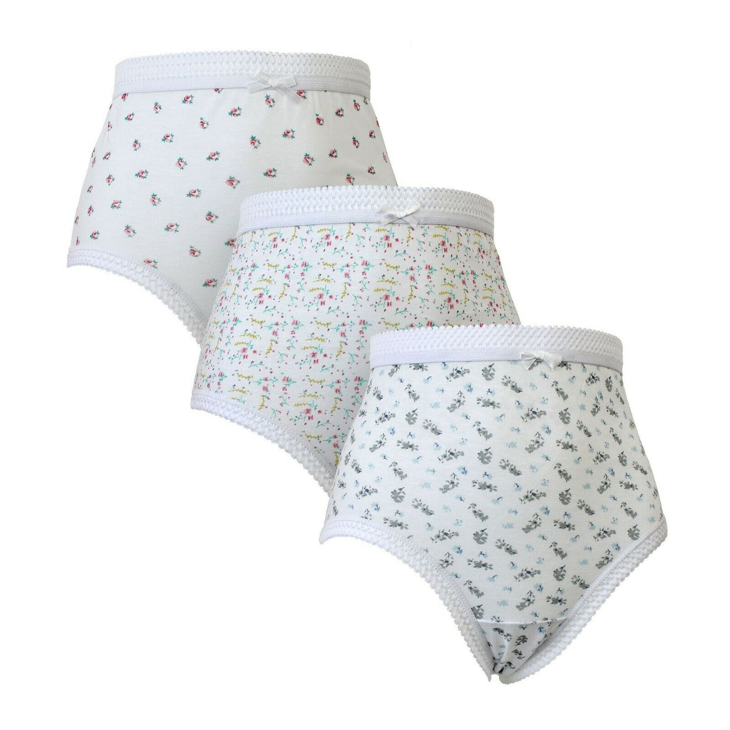 Women's Full Mama Brief Floral