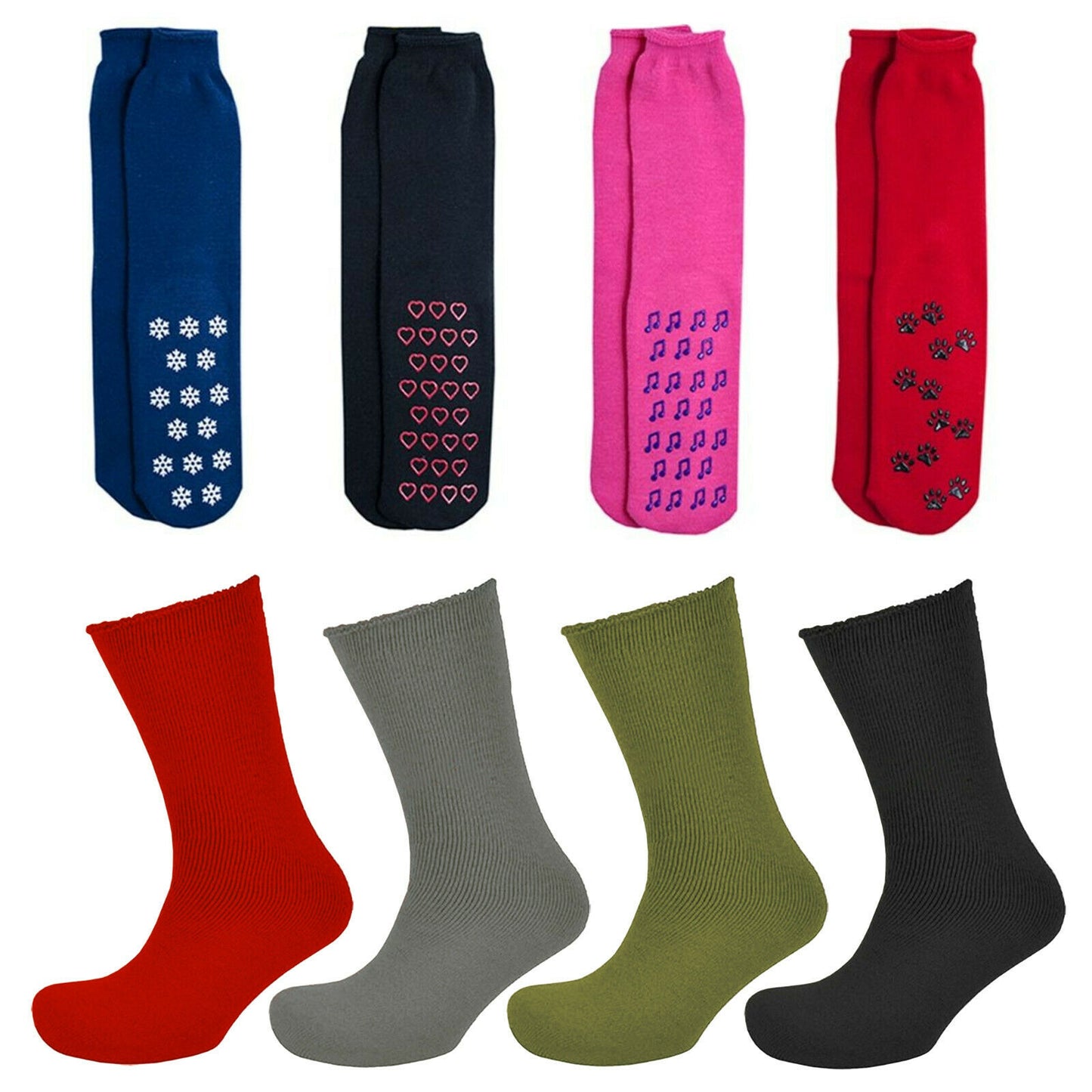 Ladies Thermal Slipper Socks