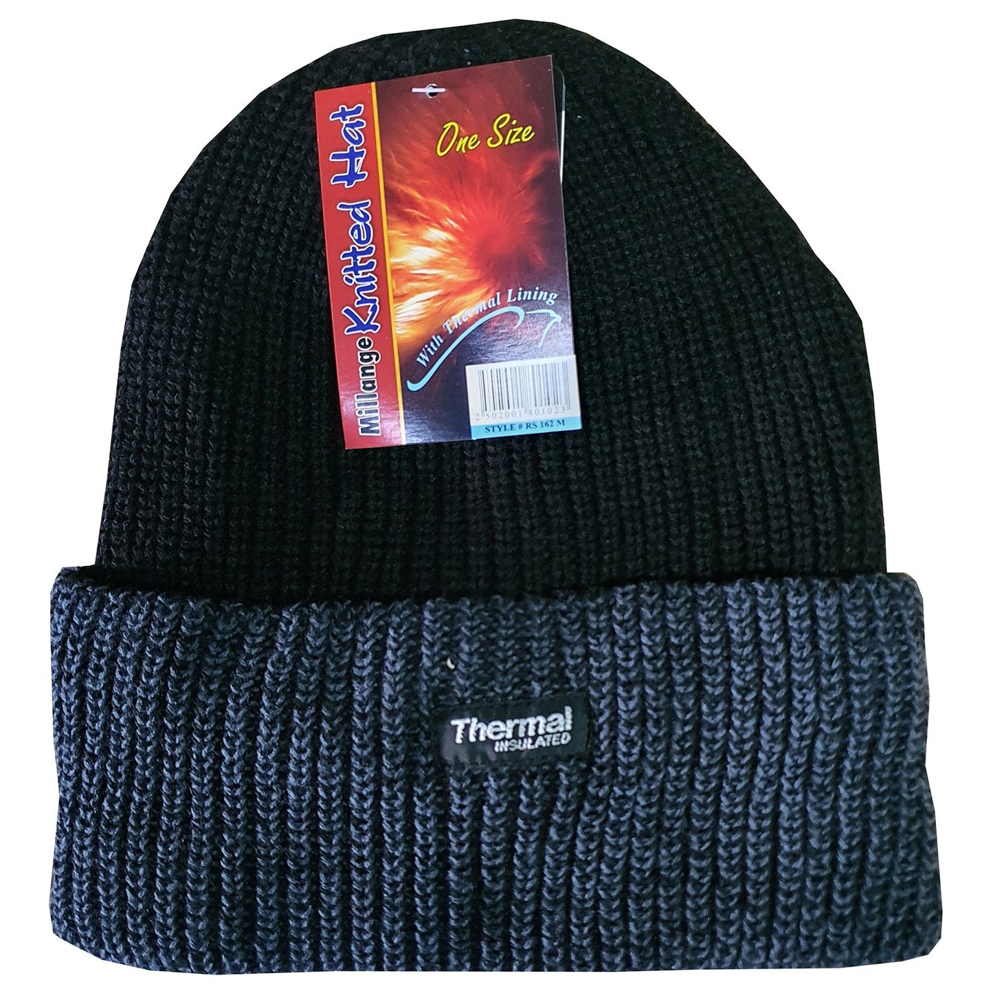 Melange Thermal Beanie Hat - 12 Piece Pack