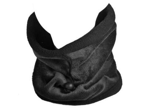 Thermal Rock Jock Fleece Neck Warmer - Black 12 Piece Pack