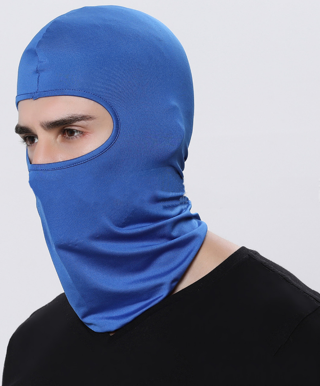 Lycra Balaclava Full Face - Blue