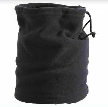 Thermal Fleece Snood - Black 12 Piece Pack