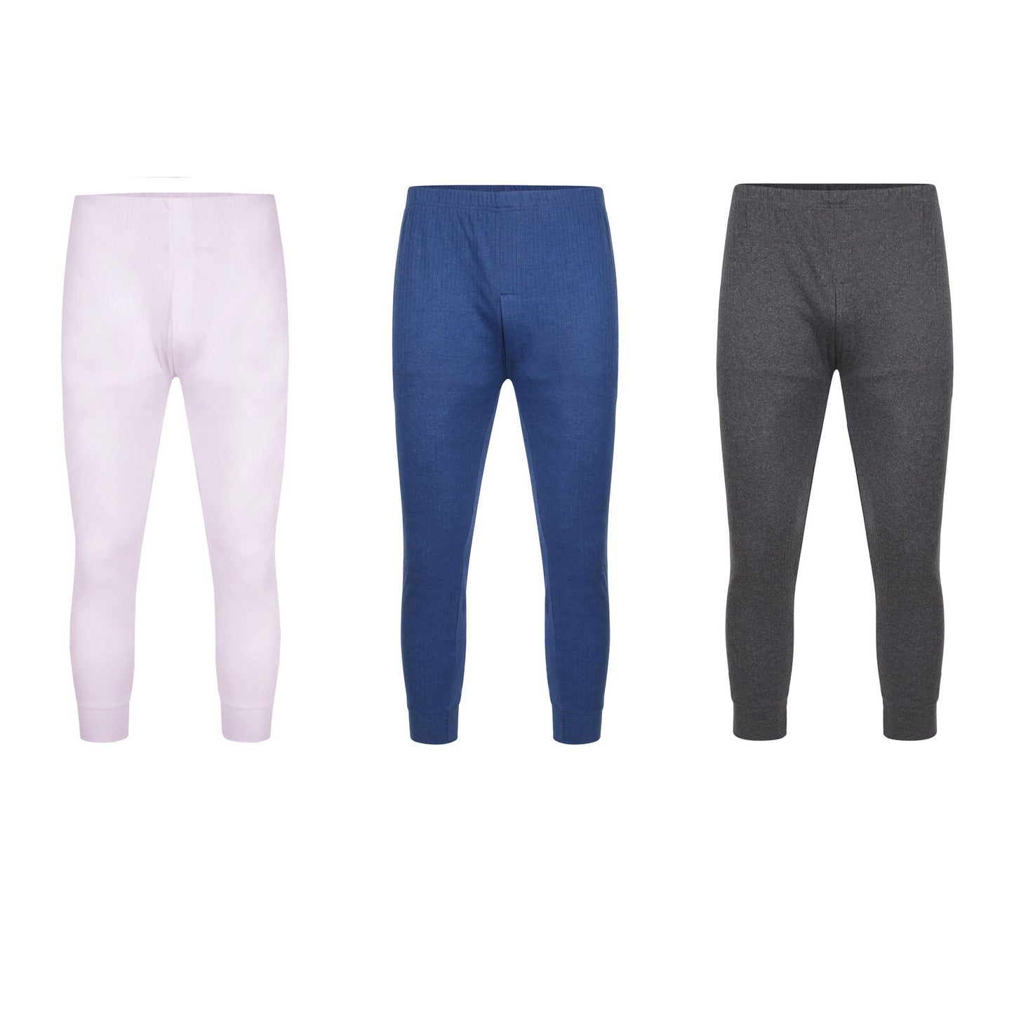 Men's Thermal Long Johns - 6 Piece Pack