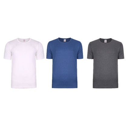 Men's Short Sleeved Thermal Vest - 6 Piece Pack