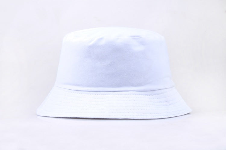 Unisex Adult Reversible Bucket Hat - White